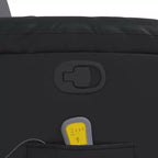 vidaXL Fauteuil inclinable de massage, fauteuil inclinable réglable avec massage vibrant à 6 points, cuir noir
