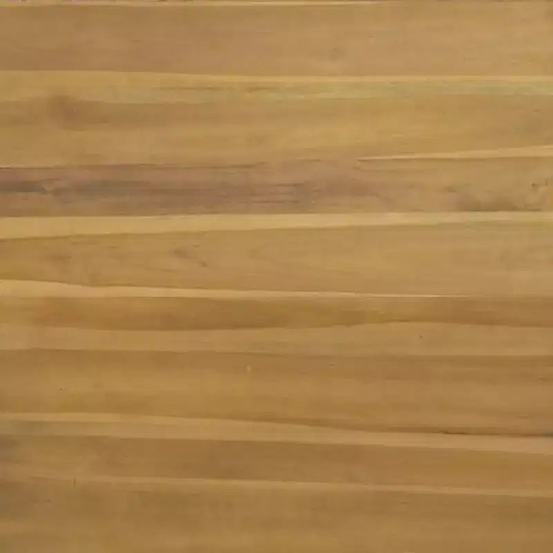 vidaXL Armoire à livres en bois de teck massif avec finition en teck naturel - Meuble de rangement multifonctionnel pour livres et appareils multimédias - Étagère ou meuble TV
