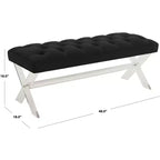 Banc en acrylique Tourmaline - SFV4722 - Safavieh Couture