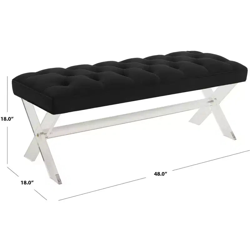 Banc en acrylique Tourmaline - SFV4722 - Safavieh Couture