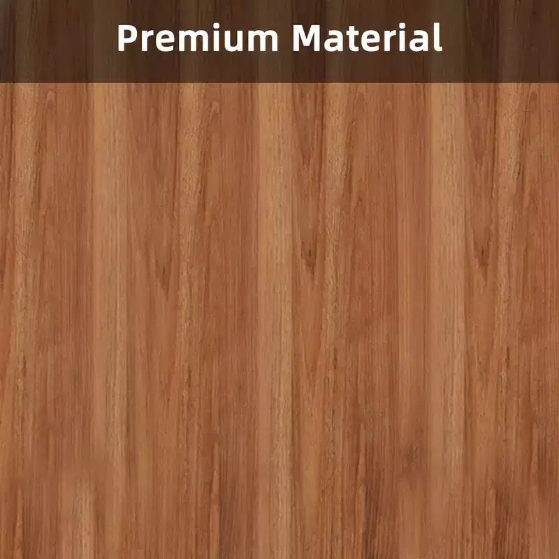 MAYEERTY 55.12 Table de bar minimaliste, Plateau en faux marbre et pieds en noyer foncé, Unité de bar domestique robuste de 36.02 de hauteur