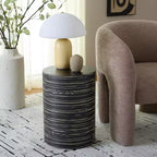 Matériau Table Ronde - ACC2311A - Noir - Safavieh