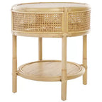 Table d'appoint ronde Arvid - ACC6505A - Naturel - Safavieh