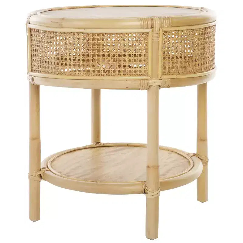 Table d'appoint ronde Arvid - ACC6505A - Naturel - Safavieh