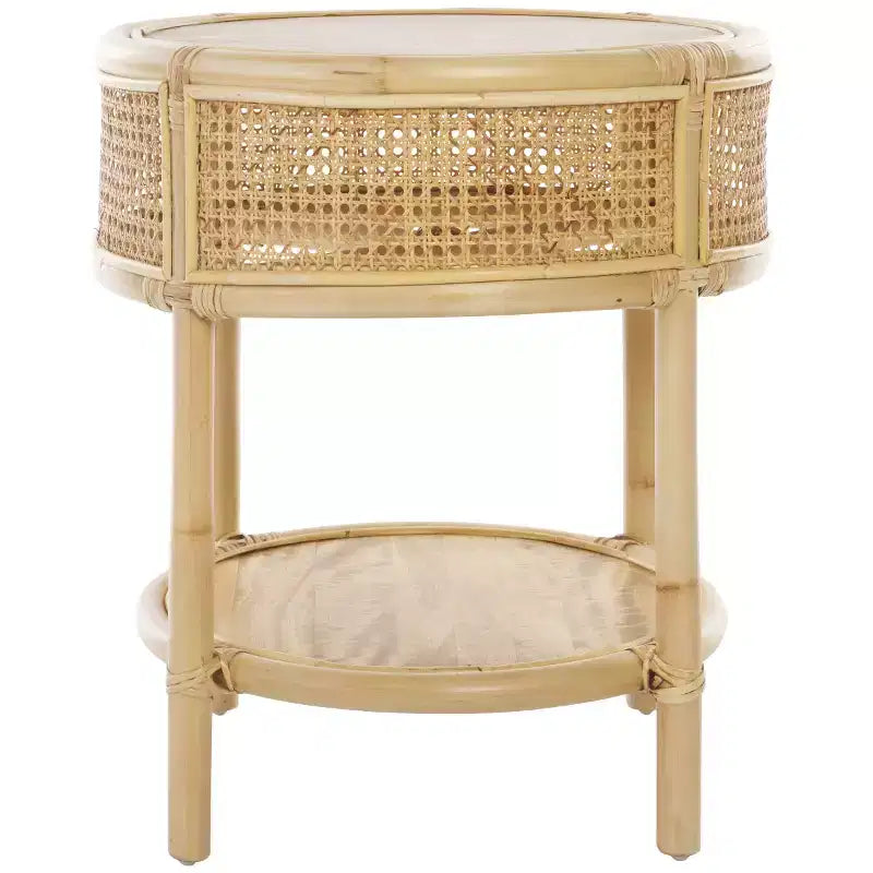 Table d'appoint ronde Arvid - ACC6505A - Naturel - Safavieh