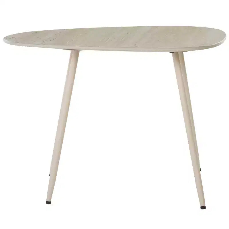 Table d'appoint en céramique moyenne Mint - ACC2913A - Céramique beige/Beige - Safavieh