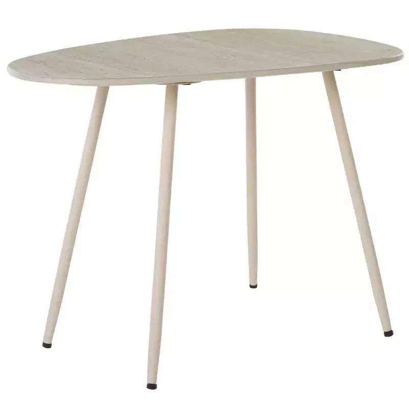 Table d'appoint en céramique moyenne Mint - ACC2913A - Céramique beige/Beige - Safavieh
