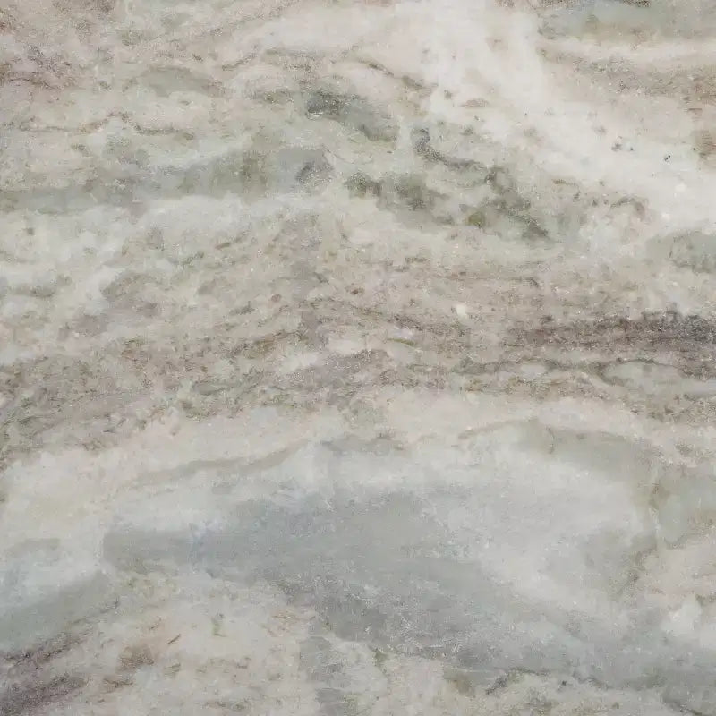 Table d'appoint Mono Medium Marble - ACC2907A - Marbre blanc cassé/Noyer - Safavieh
