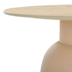Table d'appoint en céramique Kielh - ACC2903A - Céramique beige/beige - Safavieh