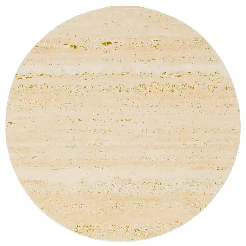Table d'appoint en céramique Kielh - ACC2903A - Céramique beige/beige - Safavieh