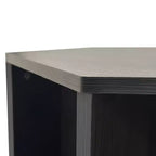 Okak 47.24 Tables basses modernes, lot de 2, tables d'appoint hexagonales, tables de chevet Sumac birman pour salon, bureau, balcon, jardin