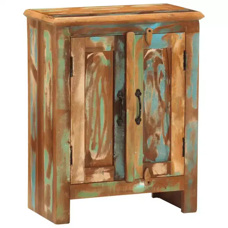 vidaXL Buffet avec 2 portes 55x30x70 cm Bois de récupération massif
