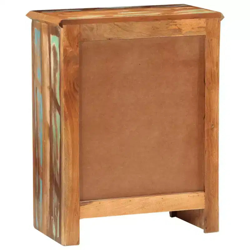 vidaXL Buffet avec 2 portes 55x30x70 cm Bois de récupération massif