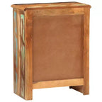 vidaXL Buffet avec 2 portes 55x30x70 cm Bois de récupération massif