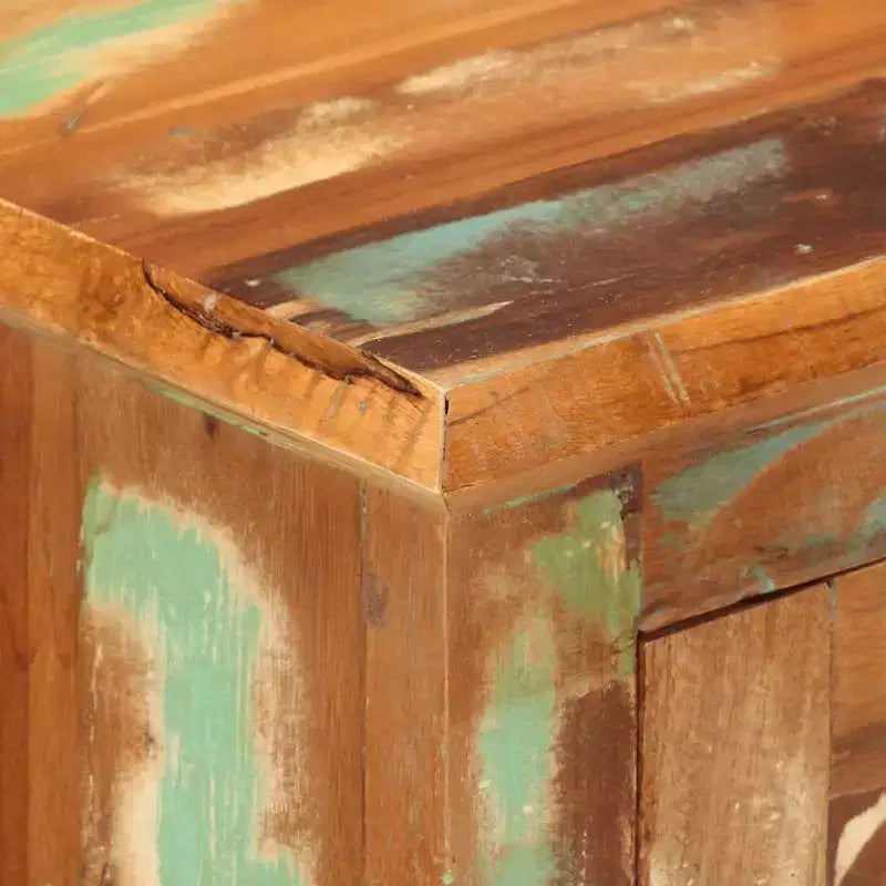 vidaXL Buffet avec 2 portes 55x30x70 cm Bois de récupération massif