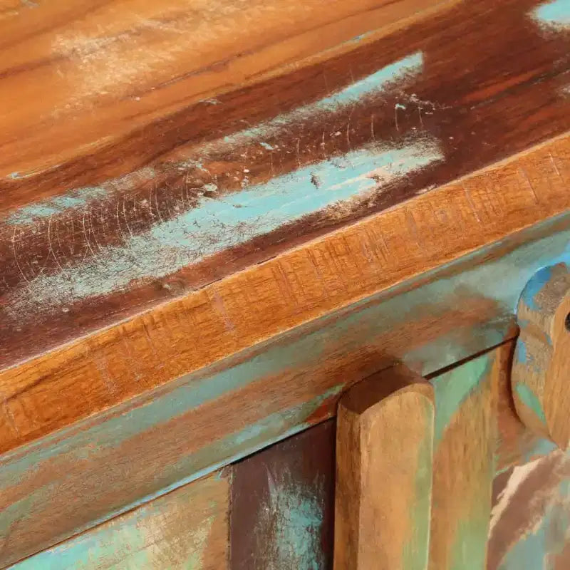 vidaXL Buffet avec 2 portes 55x30x70 cm Bois de récupération massif