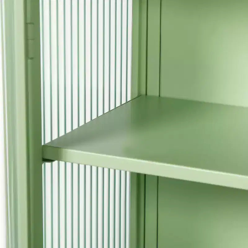 Meuble Haut de Salle de Bain avec Double Porte en Verre, Meuble Mural Moderne Polyvalent pour Cuisine - Rangement Ustensiles de Cuisine & Épices - Boîtes de Conserve, pour Salon
