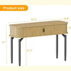 Console, avec espace de rangement, table de canapé, table d'entrée de salon, utilisée pour le couloir, la cuisine