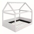 Lit de repos tapissé Merax de taille standard avec bandes lumineuses à LED
