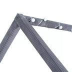 Lit de repos tapissé Merax de taille standard avec bandes lumineuses à LED
