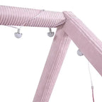 Lit de repos tapissé Merax de taille standard avec bandes lumineuses à LED