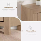 Meuble TV contemporain de 70 pouces de large avec 6 tiroirs de rangement pour téléviseurs jusqu'à 80 pouces, idéal pour le salon et le centre de divertissement