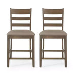 Okak Lot de 2 chaises de salle à manger modernes, chaises de salle à manger en tissu, chaises d'appoint de cuisine rembourrées avec dossier incurvé et cadre en métal