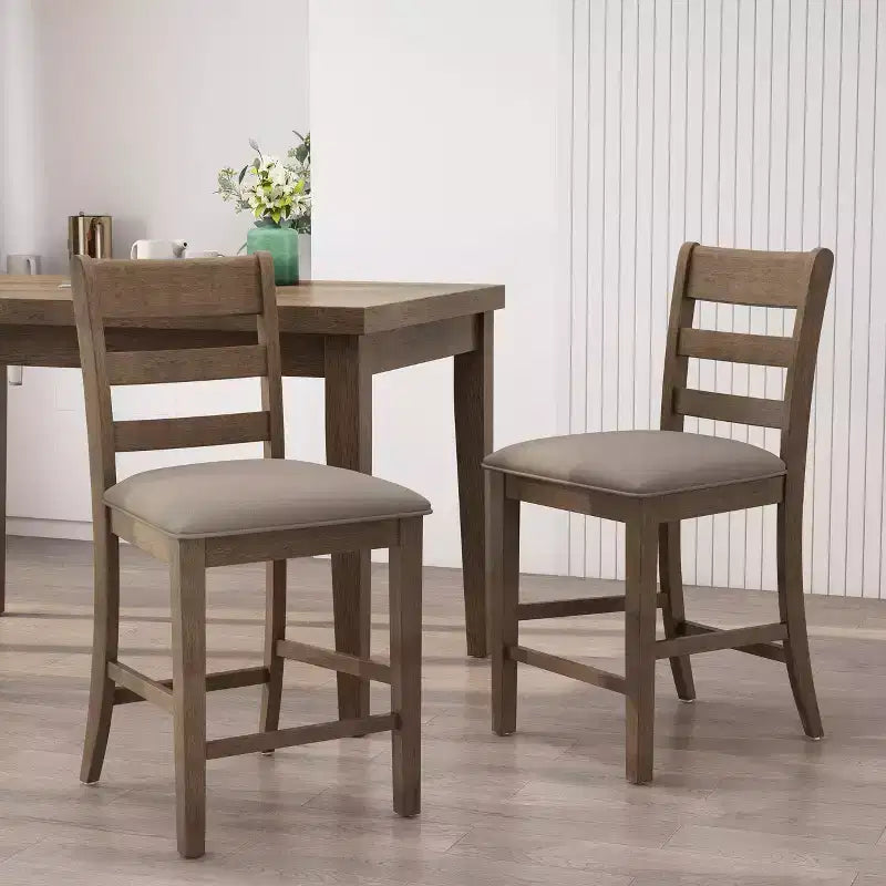 Okak Lot de 2 chaises de salle à manger modernes, chaises de salle à manger en tissu, chaises d'appoint de cuisine rembourrées avec dossier incurvé et cadre en métal