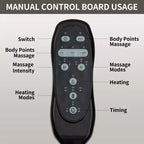Fauteuil inclinable releveur CLIHOME, supporte jusqu'à 158 kg, mécanisme de mouvement robuste avec massage par vibration en 8 points et chauffage lombaire