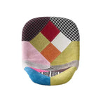 Christopher Knight Home Filmore - Lot de 2 fauteuils d'appoint en tissu patchwork style bohème avec pieds chromés