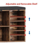 Banc de rangement pour chaussures avec coussin, meuble à chaussures avec 20 casiers, banc de rangement avec 3 étagères réglables pour salon et couloir