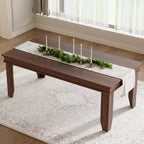 Table à manger de ferme de 180 cm pour 6 à 8 personnes, plateau épaissi, table de salle à manger rectangulaire avec pieds solides pour salon, restaurant