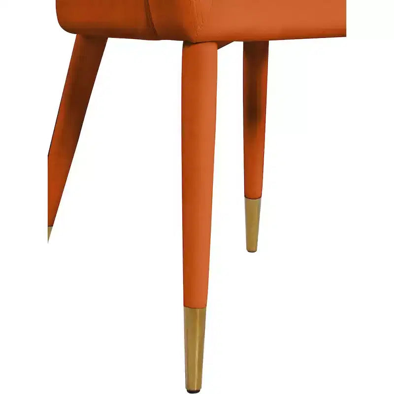 Meridian Furniture, Chaise de salle à manger en velours Destiny