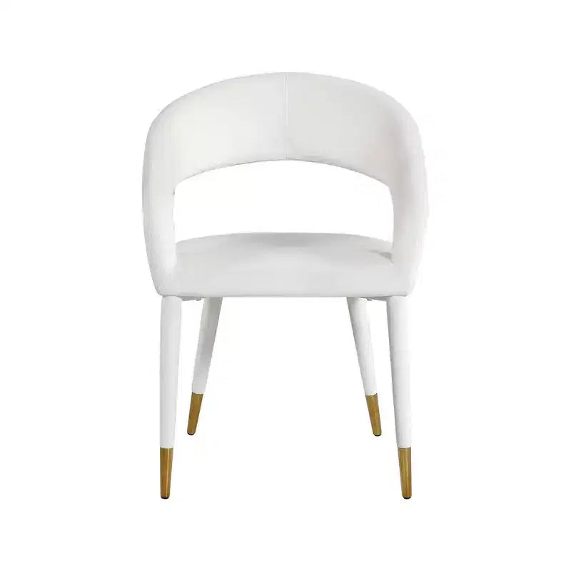 Meridian Furniture, Chaise de salle à manger en velours Destiny