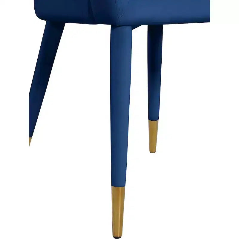 Meridian Furniture, Chaise de salle à manger en velours Destiny