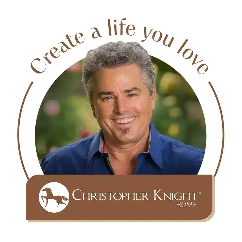 Christopher Knight Home Elsu Pouf rond moderne rembourré en bois d'hévéa