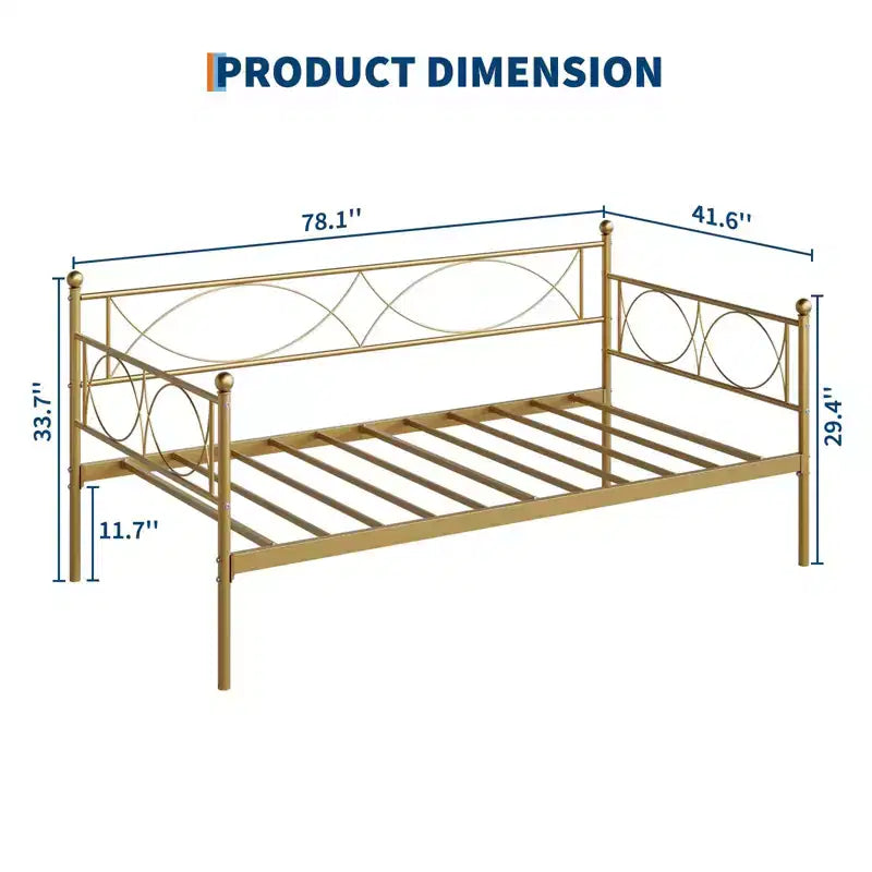 Lit de repos double GustoWave, avec sommier à lattes en acier
