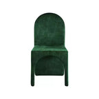 Meridian Furniture, Chaises de salle à manger Summer Velvet, lot de 2