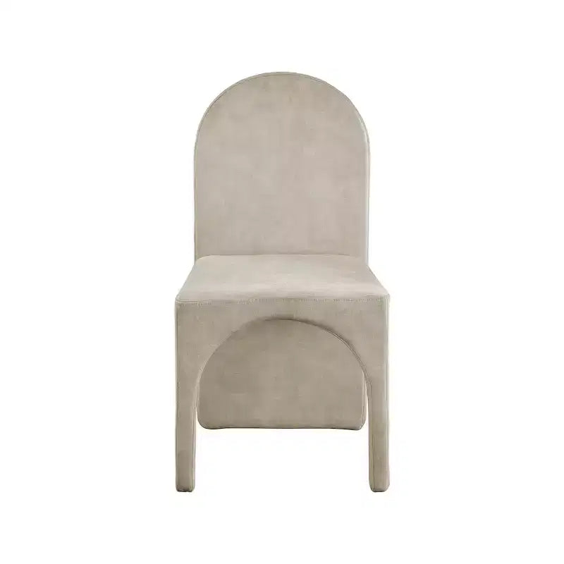 Meridian Furniture, Chaises de salle à manger Summer Velvet, lot de 2