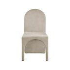 Meridian Furniture, Chaises de salle à manger Summer Velvet, lot de 2