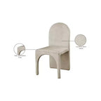 Meridian Furniture, Chaises de salle à manger Summer Velvet, lot de 2