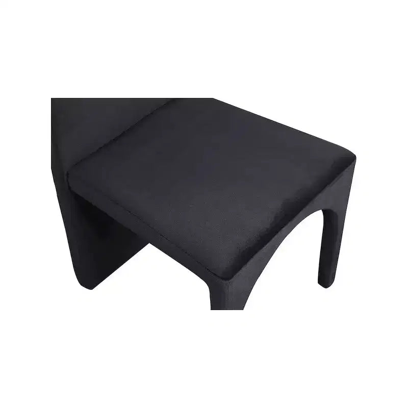 Meridian Furniture, Chaises de salle à manger Summer Velvet, lot de 2