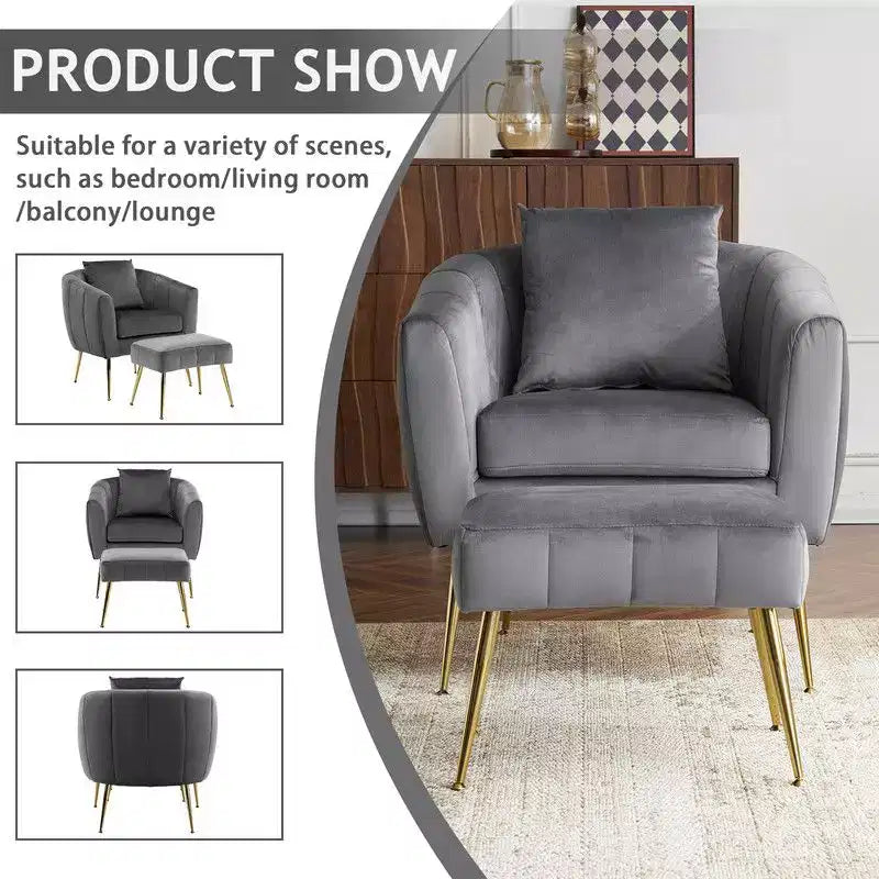 Fauteuil de salon Karl Home