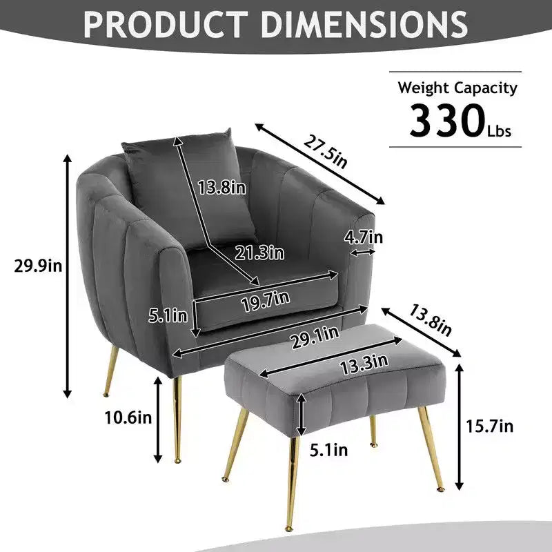 Fauteuil de salon Karl Home