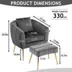 Fauteuil de salon Karl Home