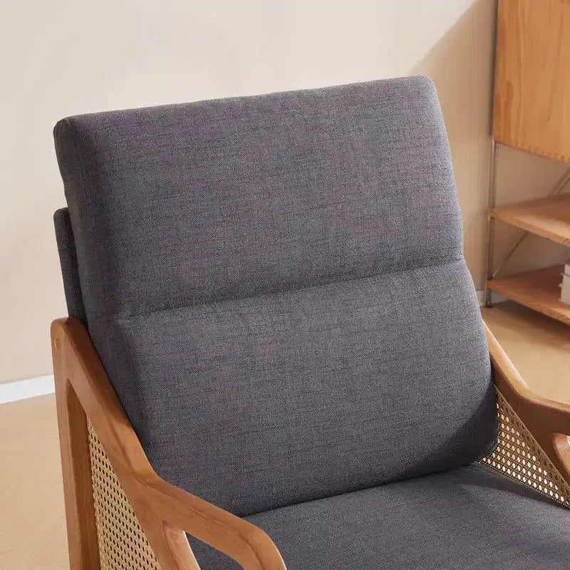 Fauteuil en bois massif Karl Home