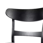 Okak Chaises de salle à manger modernes du milieu du siècle, lot de 2, rondes, rembourrées avec dossier incurvé et pieds en métal, chaises d'appoint en bouclé pour cuisine et salle à manger
