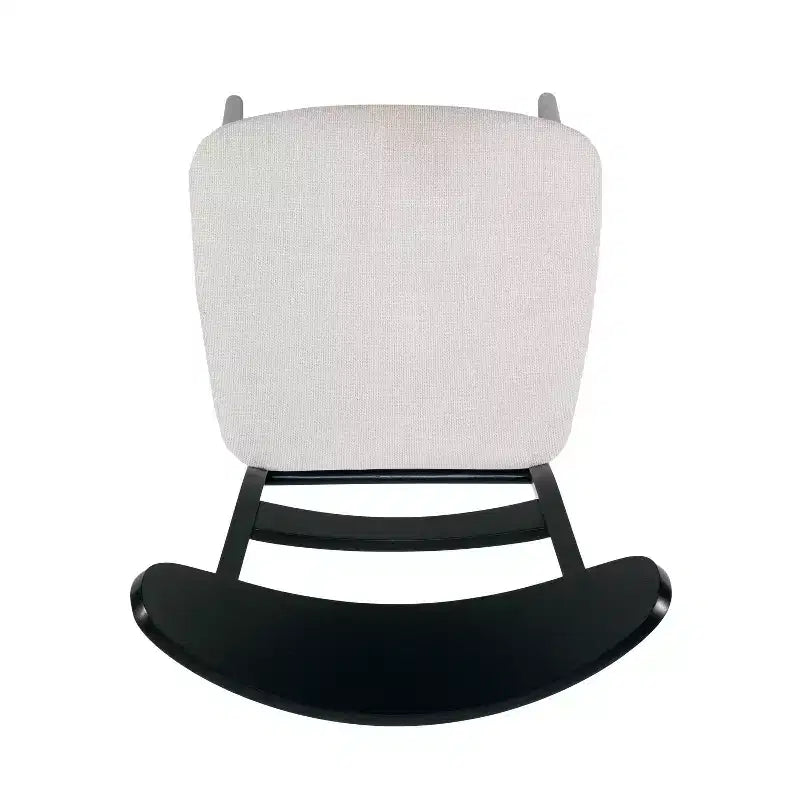 Okak Chaises de salle à manger modernes du milieu du siècle, lot de 2, rondes, rembourrées avec dossier incurvé et pieds en métal, chaises d'appoint en bouclé pour cuisine et salle à manger