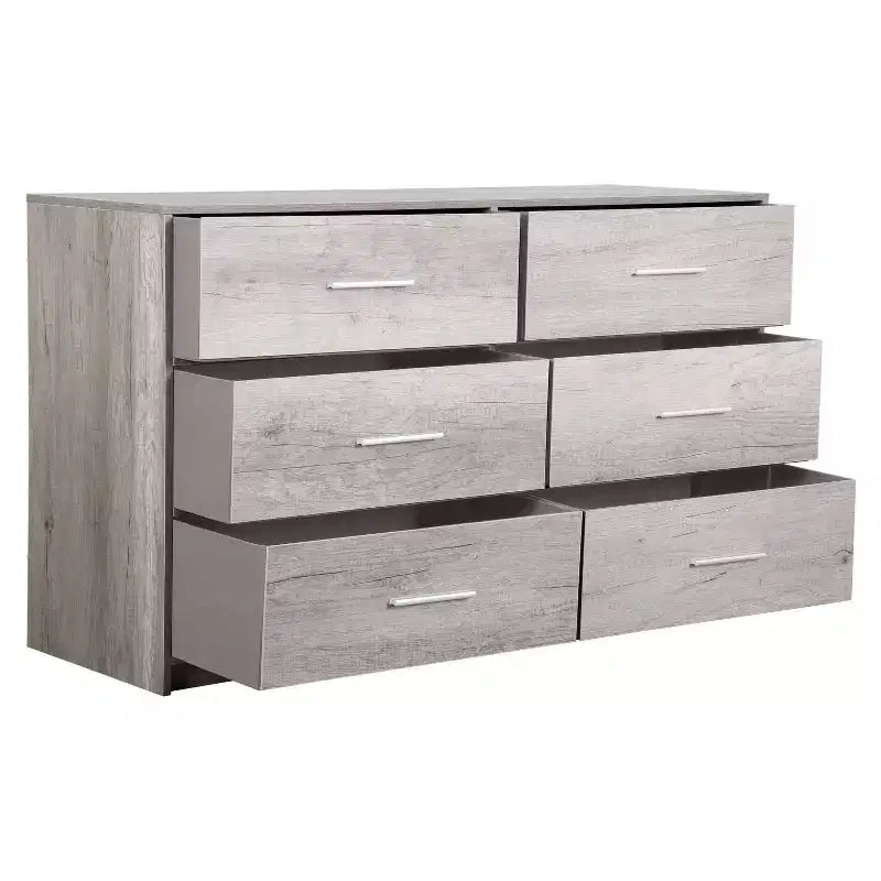 Commode Okak Modern à 5/6/8 tiroirs en tissu avec plateau en bois résistant à l'eau pour exposition, parfaite pour l'organisation dans les petites pièces