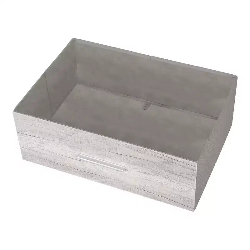 Commode Okak Modern à 5/6/8 tiroirs en tissu avec plateau en bois résistant à l'eau pour exposition, parfaite pour l'organisation dans les petites pièces